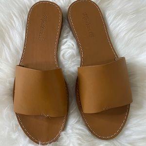 New Madewell leather sandal size 8